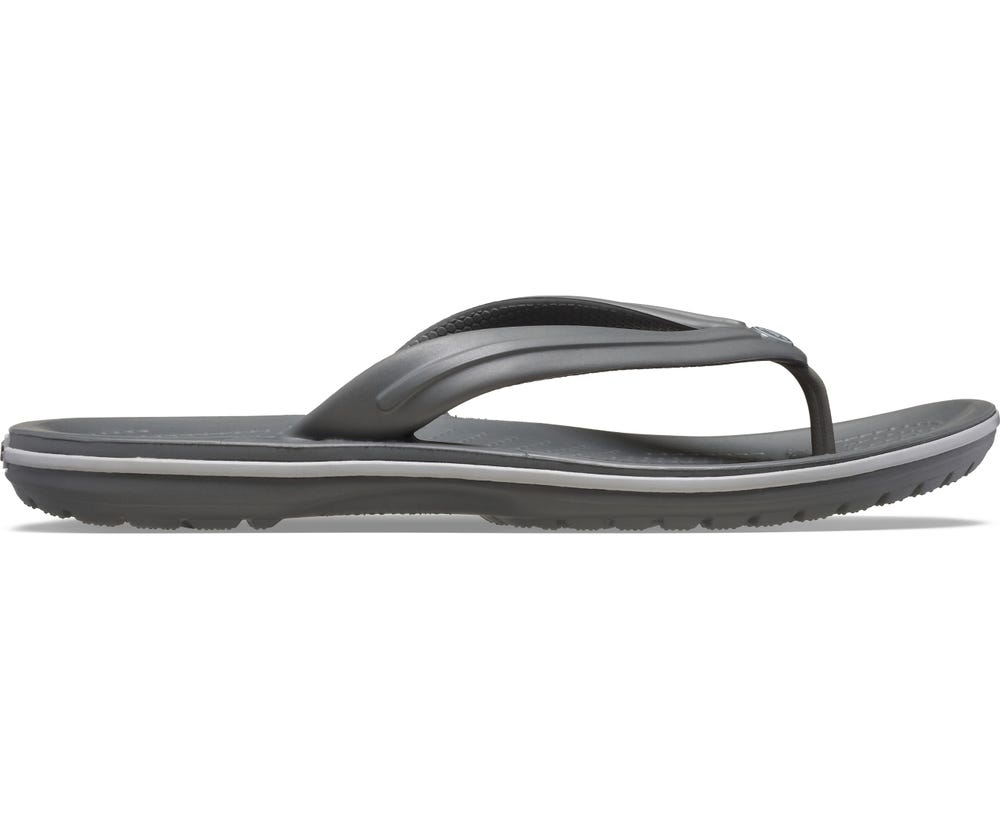 Crocband Slate Grey/Smoke Unisex Flip