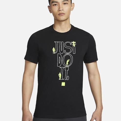 Jual FQ3900 010 Mens Nike Just Do It Training Tee