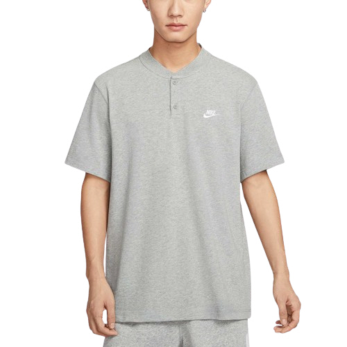 Nike Club Short-Sleeve Henley T-Shirt