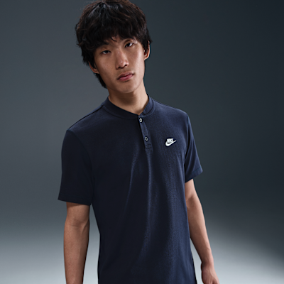 Nike Club Short-Sleeve Henley