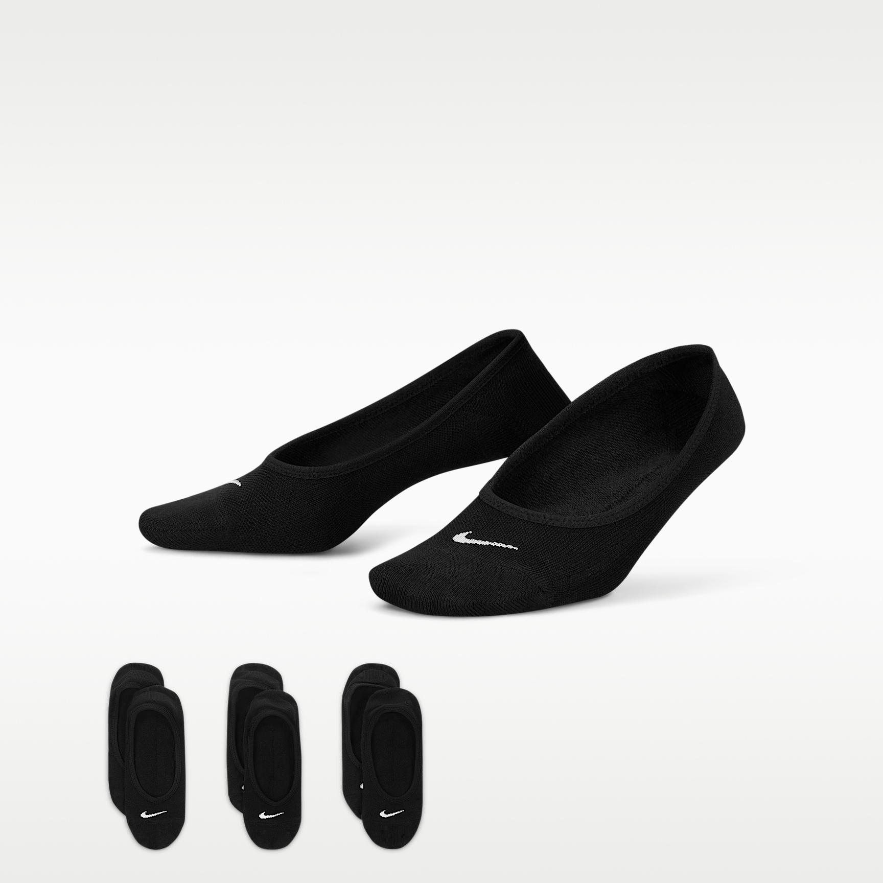 Nike Everyday Lightweight Training Footie Socks (3 Pairs)
